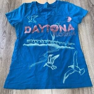 Old Navy Blue Daytona short sleeve shirt top